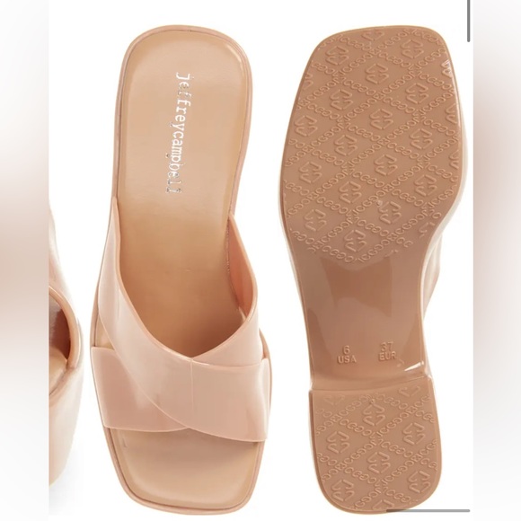 NWOT: Jeffrey Campbell Bubblegum Platform Sandal (Size 11) - Picture 7 of 8